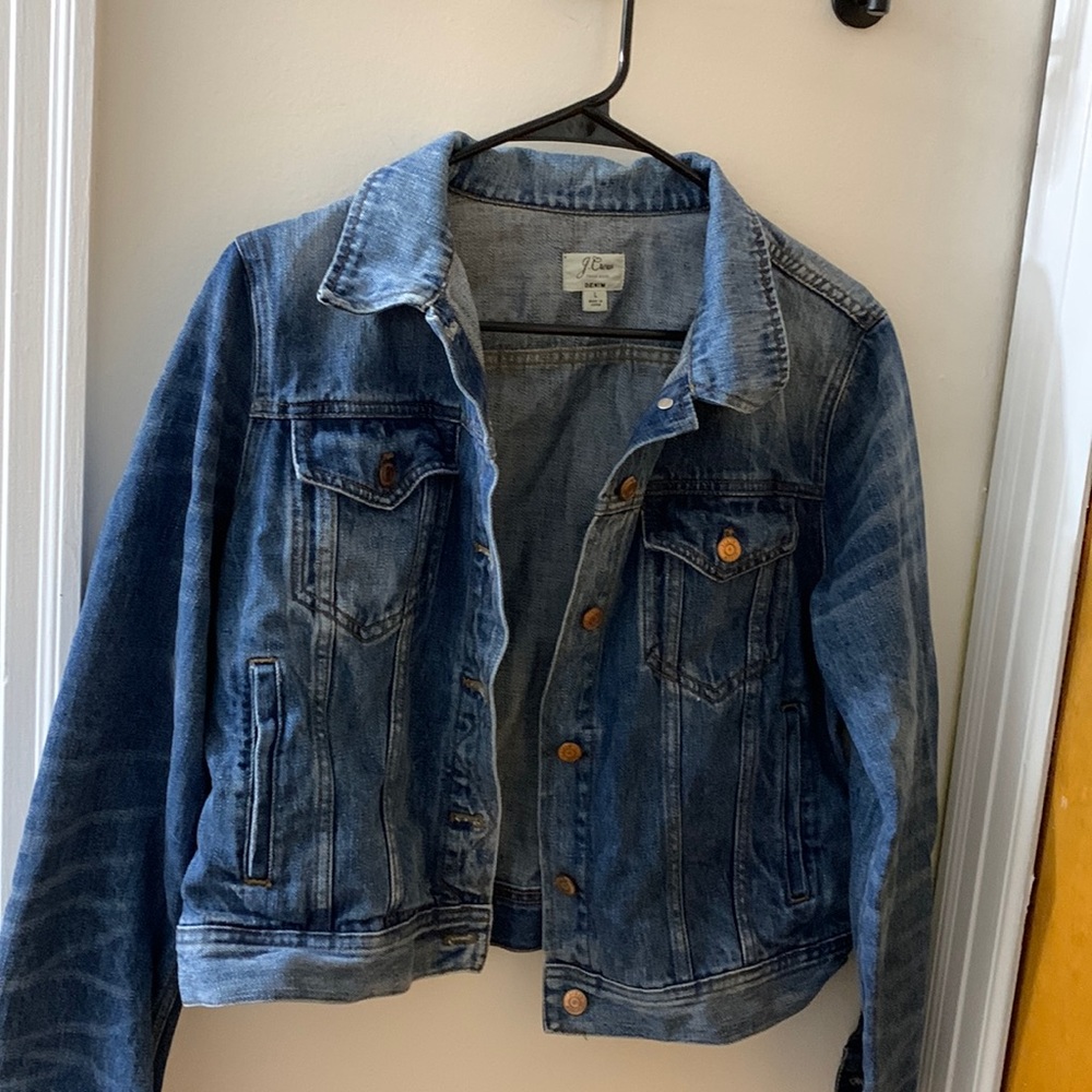 J. Crew Blue Jean Jacket